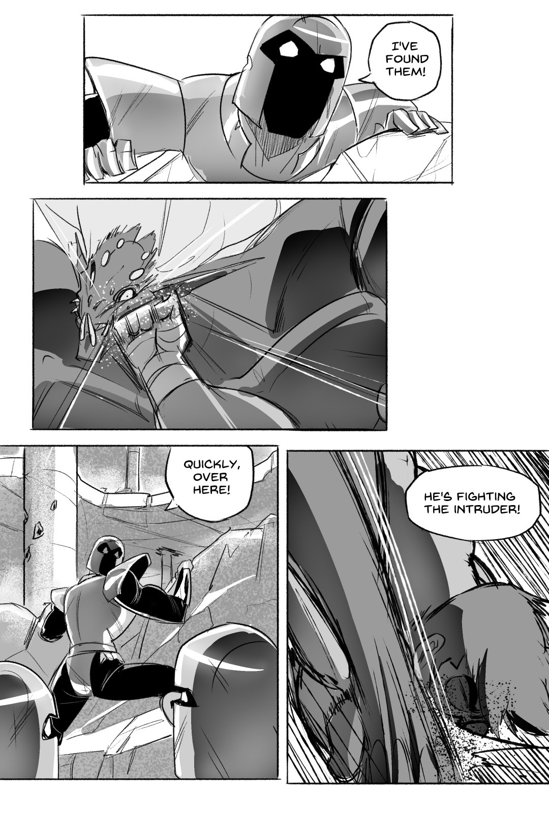 The Showdown Part VI panel 3